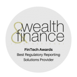 FinTech Awards Best Regulatory Reporting Solutions Provider