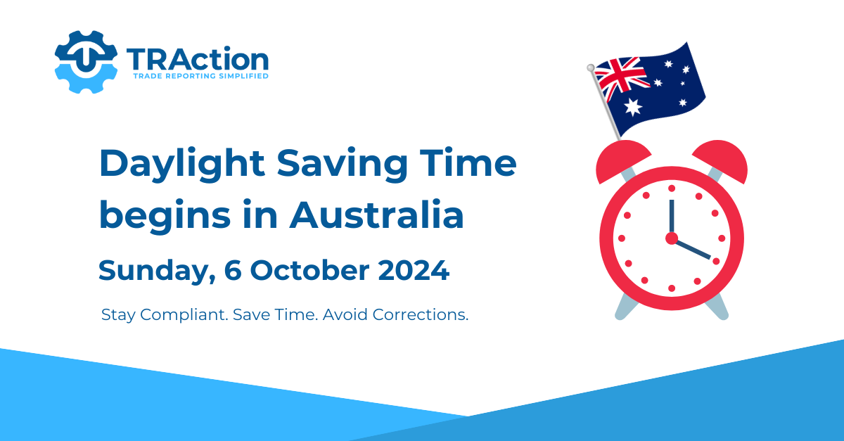 Daylight saving time begins in Australia Sunday 6 October 2024