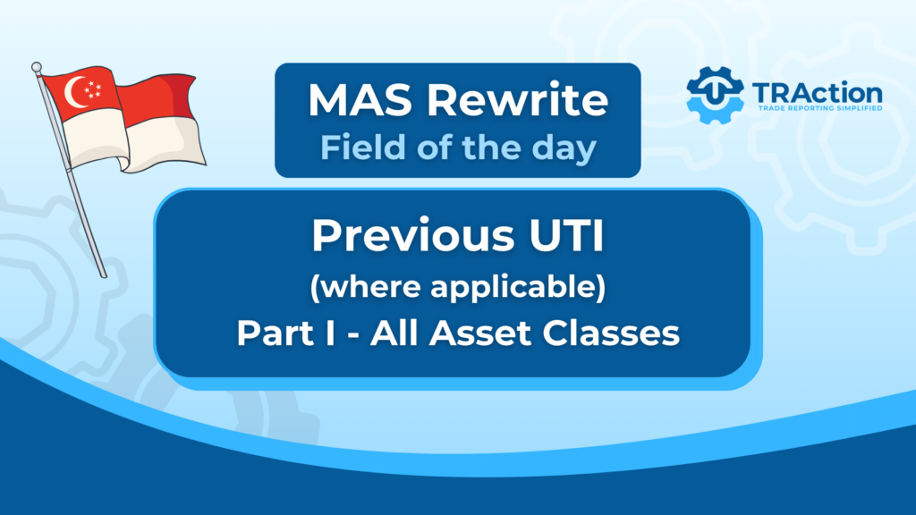 Previous UTI - Where applicable MAS Rewrite