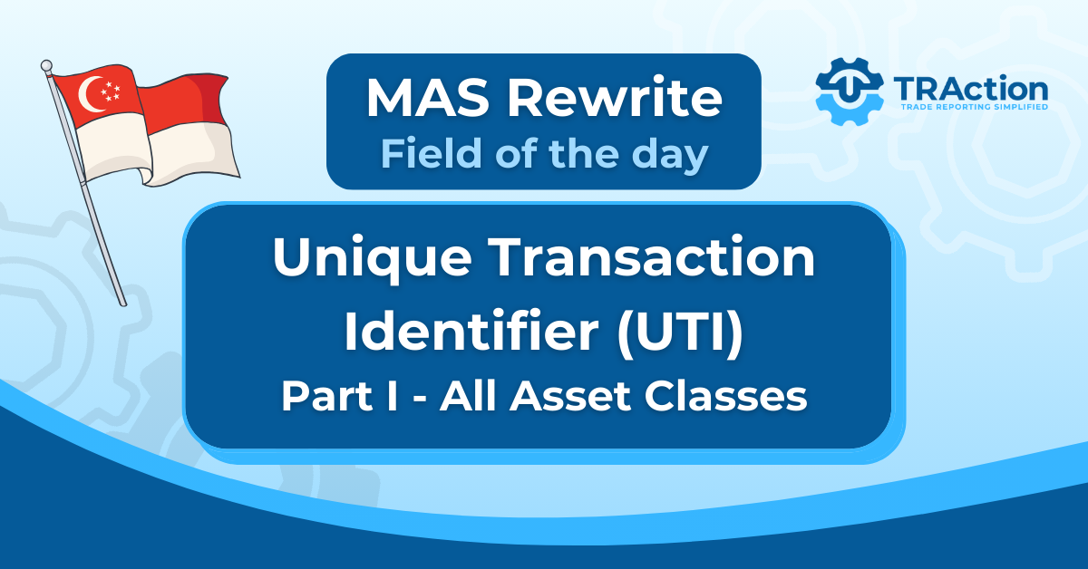 Unique Transaction Identifier MAS Rewrite