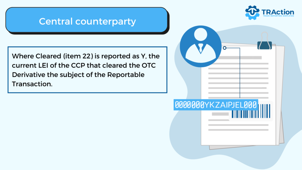 central counterparty - ASIC Rewrite