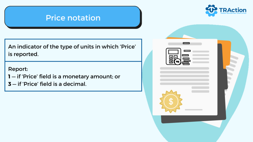 An indicator of the type of units in which ‘Price’ is reported.