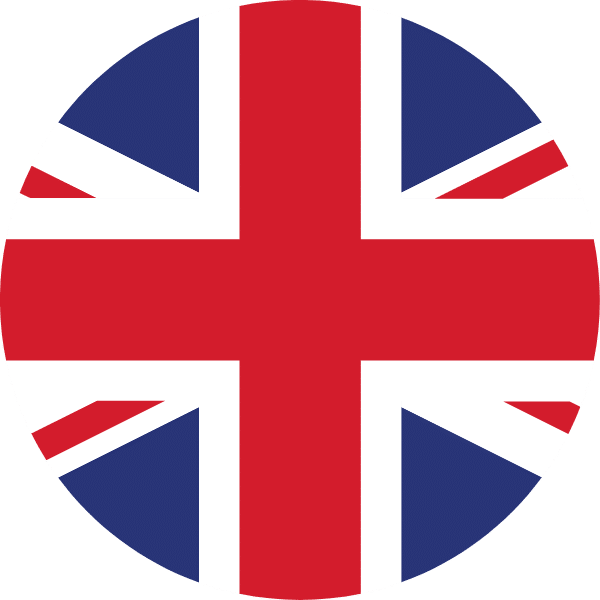 UK Flag circle
